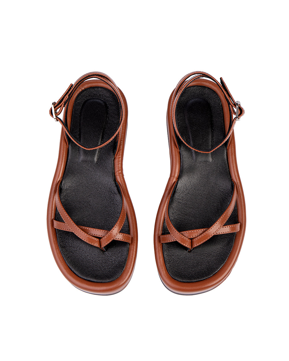 Brown Leather Sandals