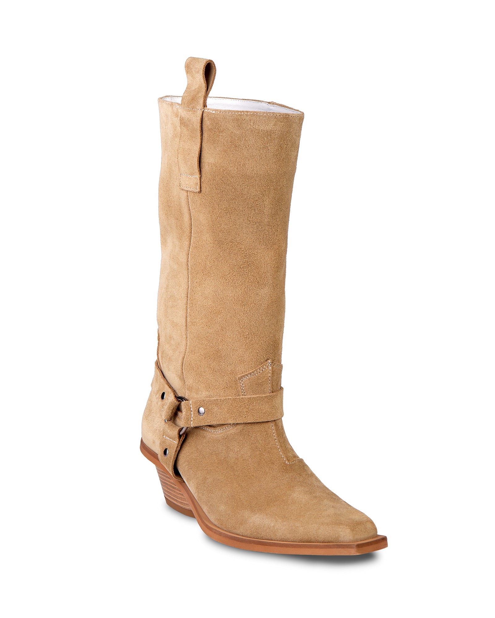 Cowboy Boots in Genuine Suede