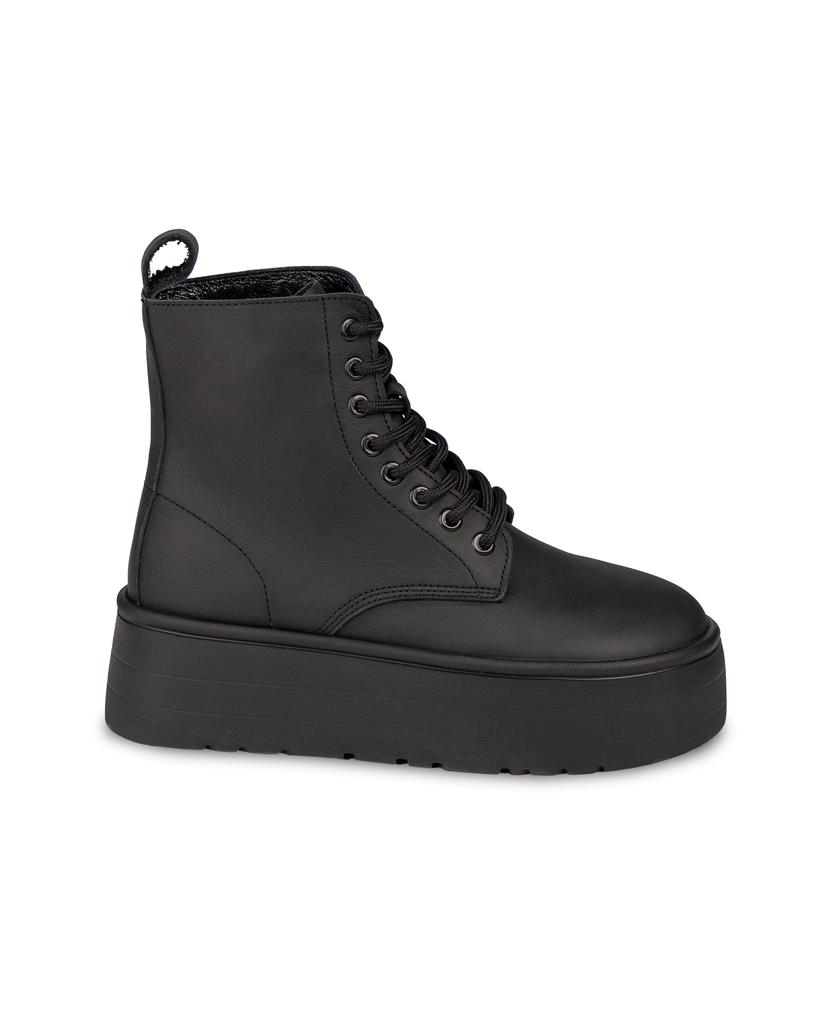 Black Boots with Chunky Sole