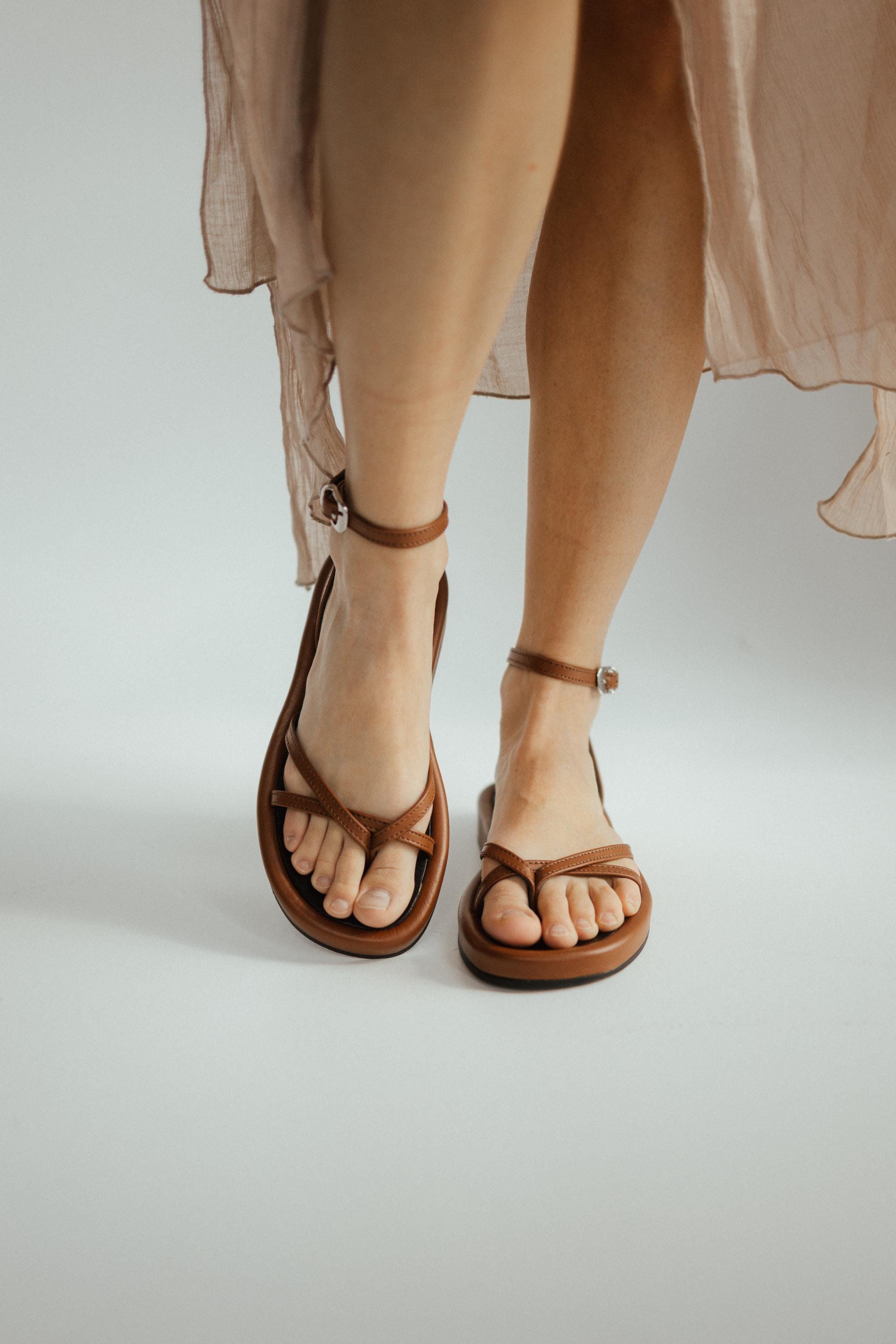 Brown Leather Sandals