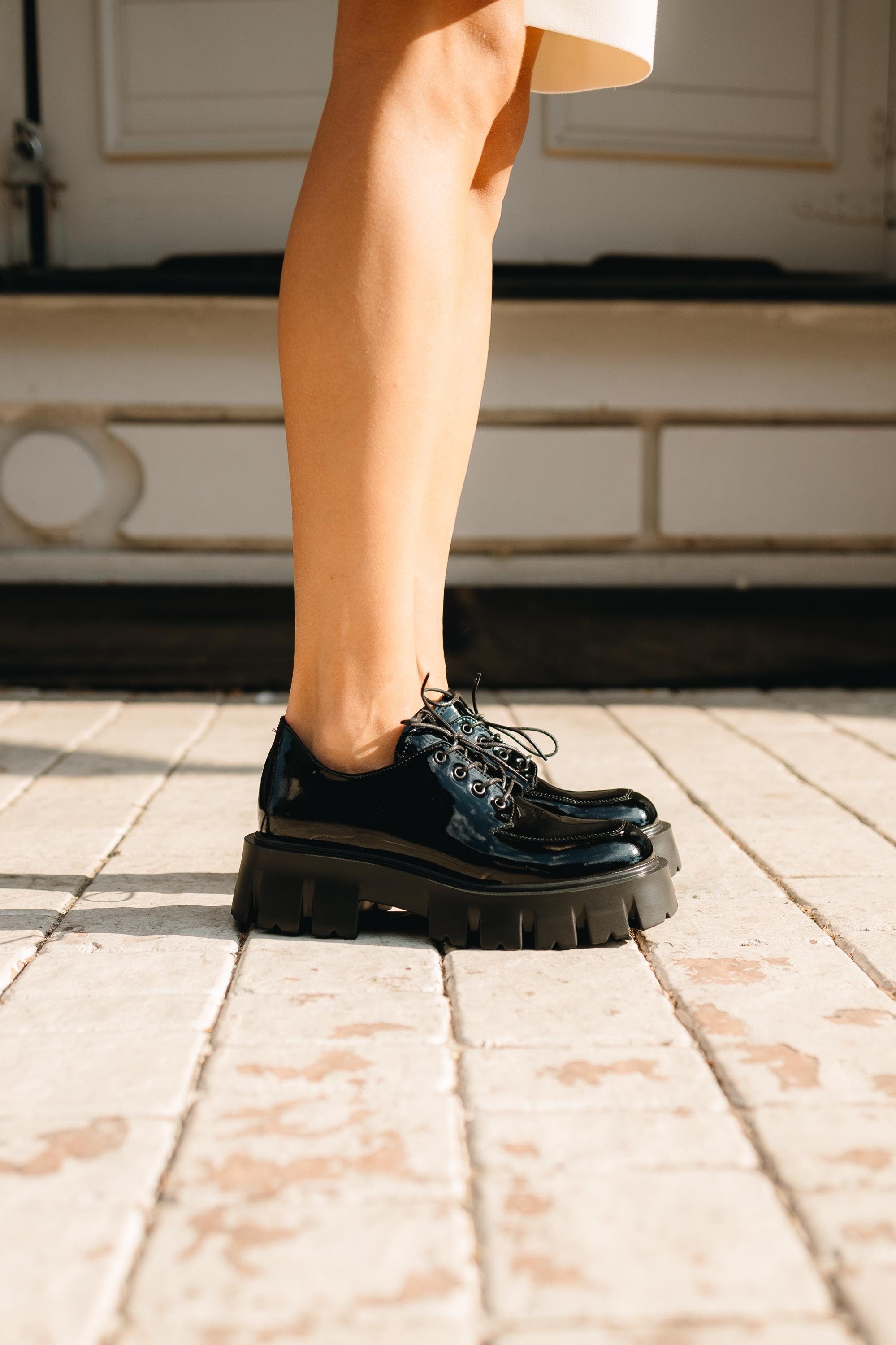 Patent Leather Loafers
