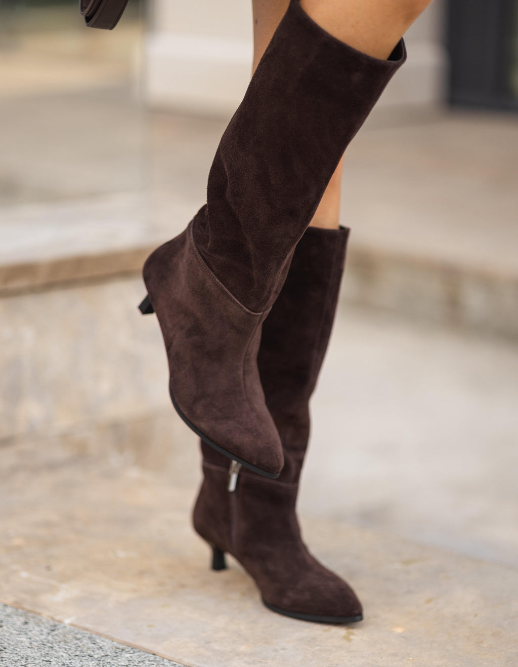 Suede boots