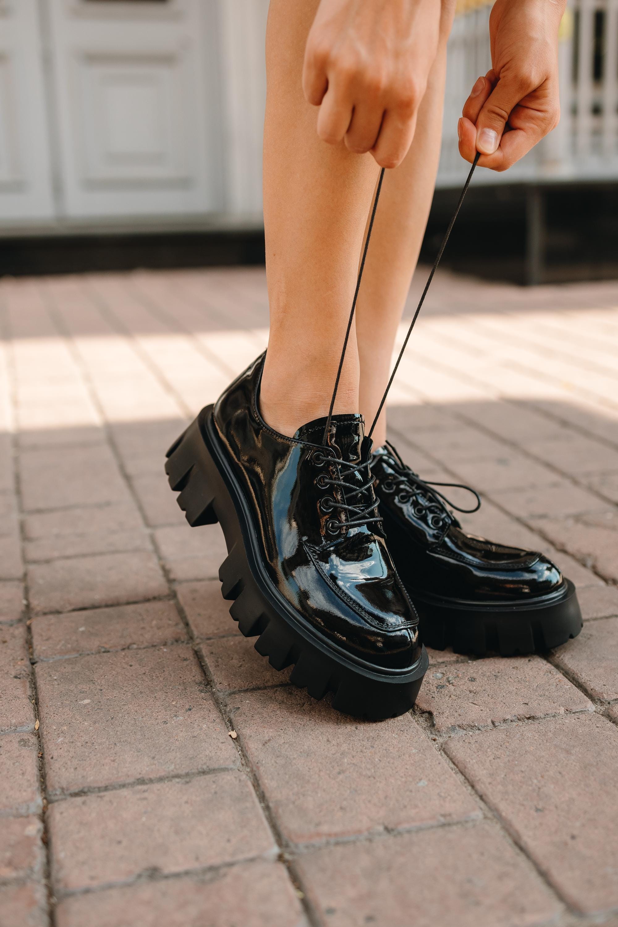 Patent Leather Loafers