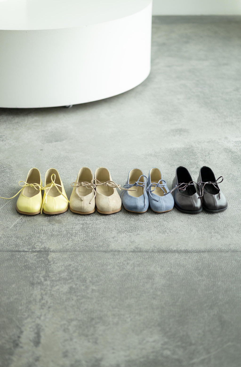 Leather Summer Flats Wide Toe