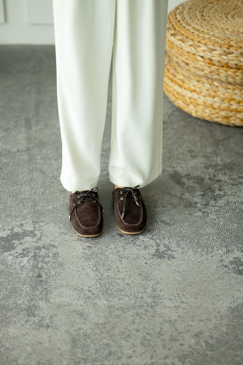 Comfortable backless suede clogs everyday wear
