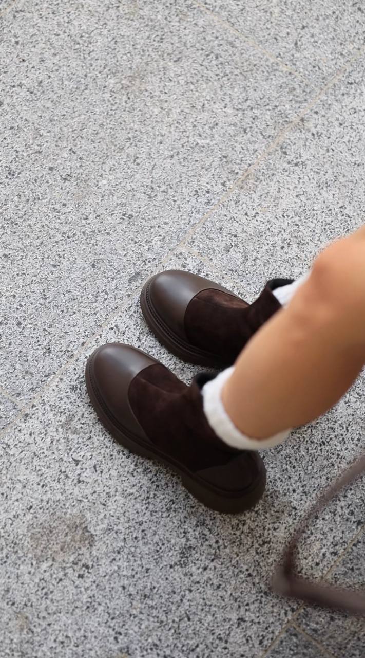 Brown boots
