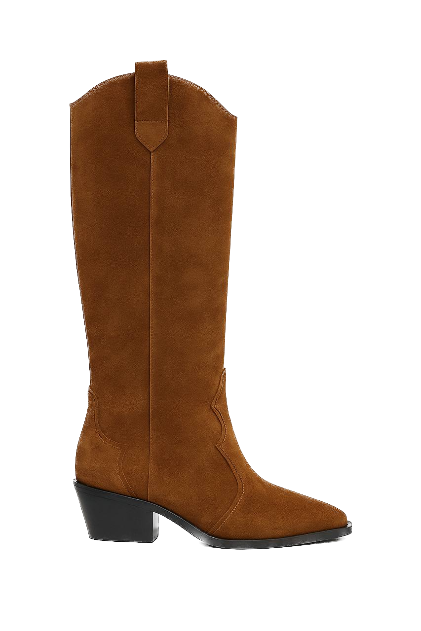 High cowboy boots